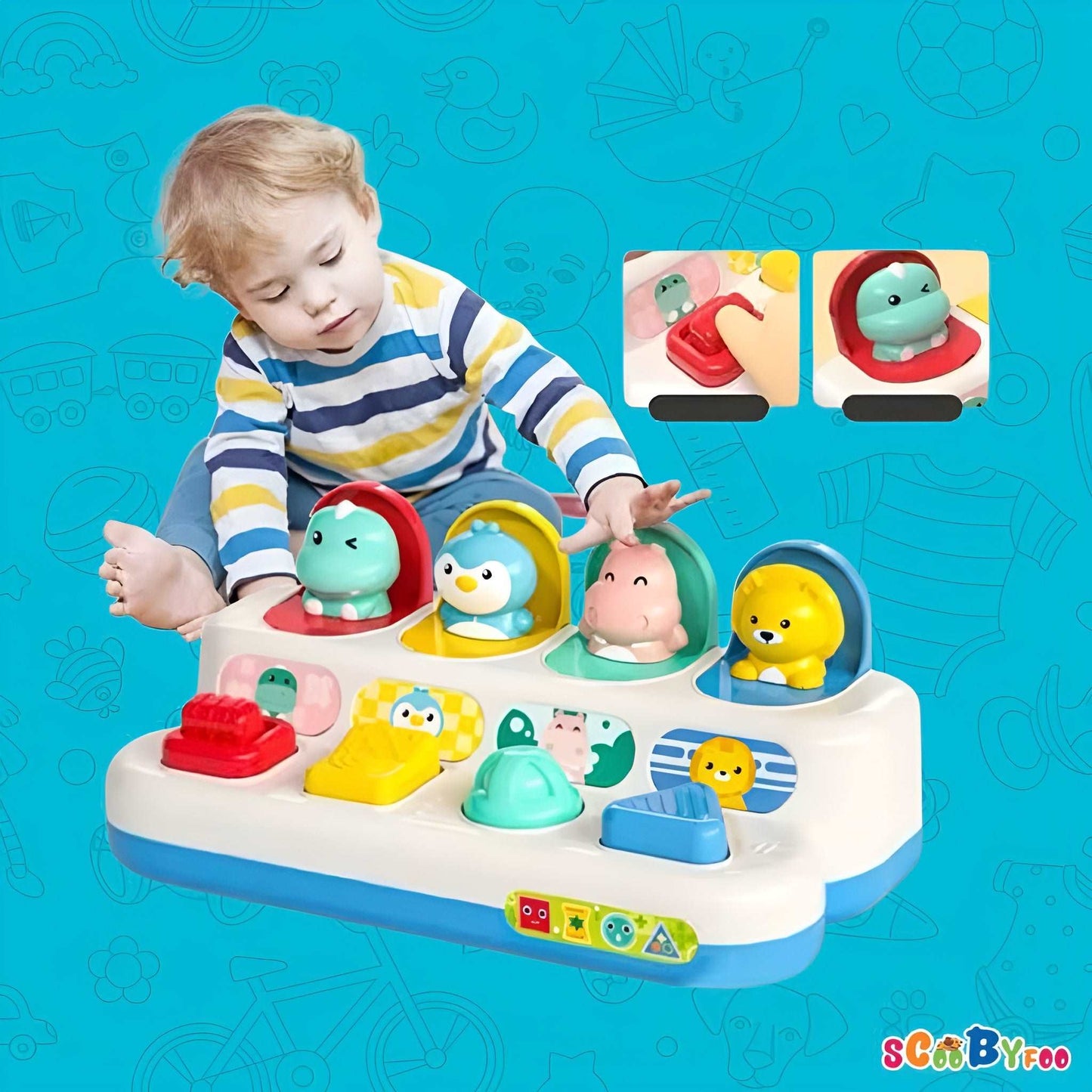 Interactive Pop Animal Up