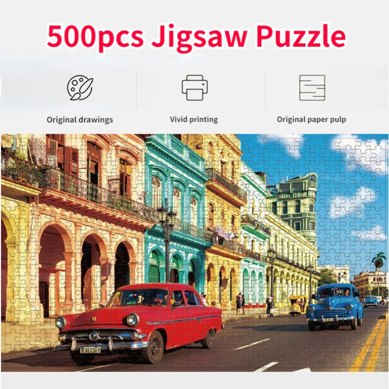 500 Pieces of Paper Puzzle