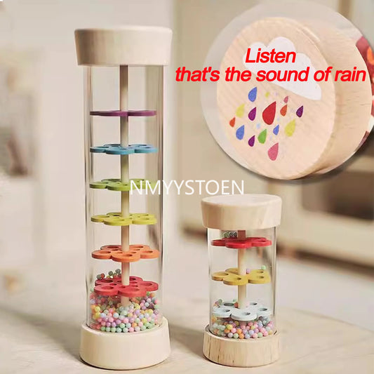 Wooden Rain Sound Tube