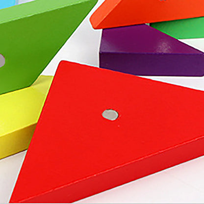 Wooden Magnetic Tangram Book